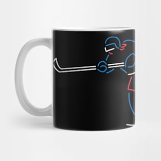 Mika Zibanejad Neon Mika Mug